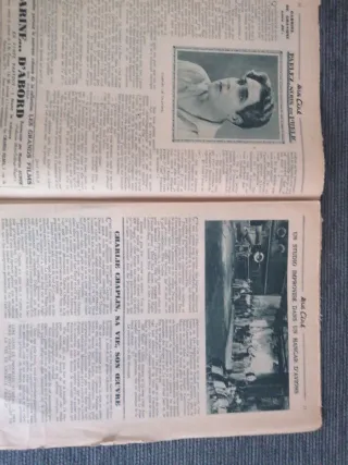 1928 Revista antigua Mon cine