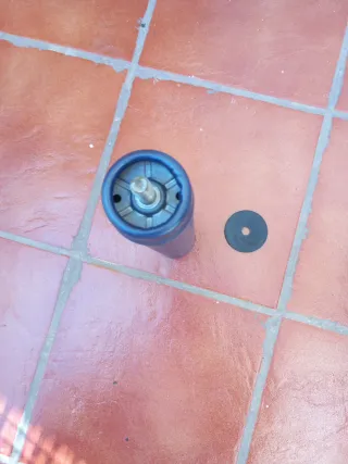 Patas de somier metálicas y goma