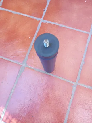 Patas de somier metálicas y goma