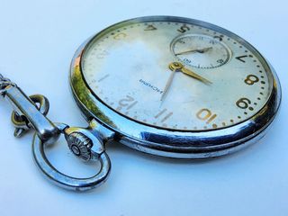 vintage URSS Iskra da tasca 1957 catena originale