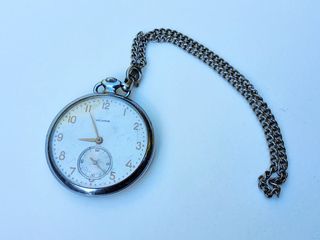 vintage URSS Iskra da tasca 1957 catena originale