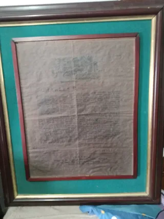 Papel Histórico Charles R. 1681 Inglaterra,4 s