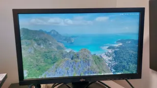 Monitor Fujitsu Negro