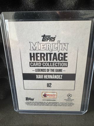 Xavi /99 Topps Merlin