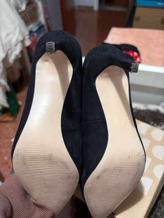 Stiletto negros talla 38