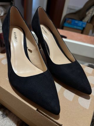 Stiletto negros talla 38