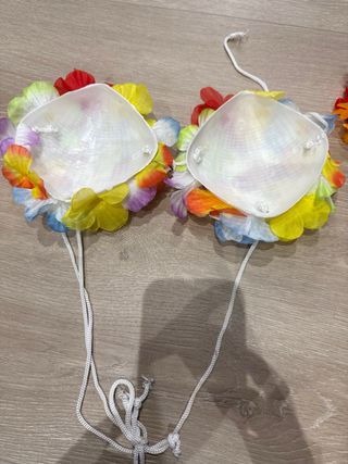 Disfraz Hawaiana Talla Única