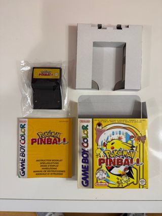 Pokémon Pinball Game Boy Color Completo