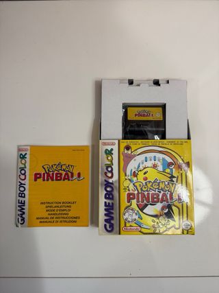 Pokémon Pinball Game Boy Color Completo