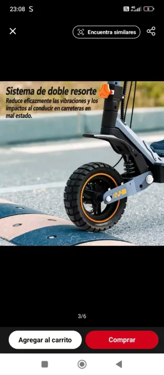 Patín Eléctrico IWAFO IS2 PRO 2000w