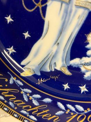 Piatto da Collezione Natale 1999 Hutschenreuther