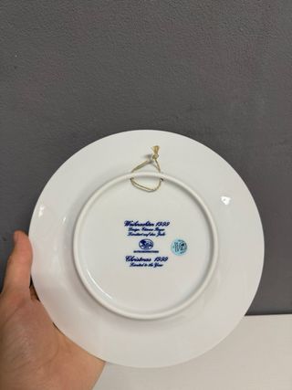 Piatto da Collezione Natale 1999 Hutschenreuther