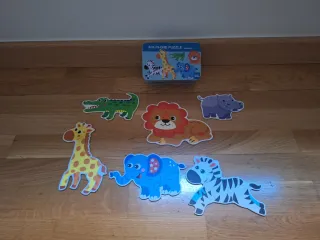 Lote de 4 Puzzles, niños 2-3 Años