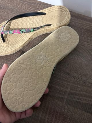 Chanclas Roxy Beige Multicolor