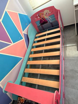 Cama Infantil Trineo Frozen 190x90