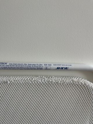 Barrera de Cama Infantil Blanca