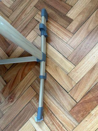 Cuna colecho Kinderkraft gris