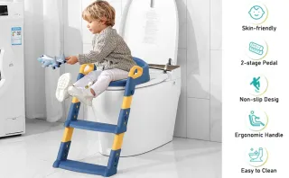 Reductor inodoro WC infantil con escalera