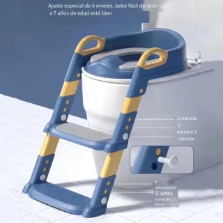 Reductor inodoro WC infantil con escalera