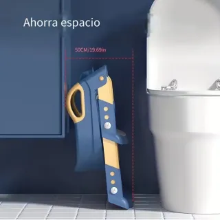 Reductor inodoro WC infantil con escalera