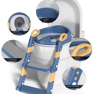 Reductor inodoro WC infantil con escalera