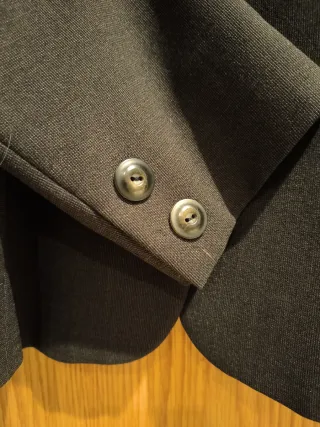 Chaqueta Cortefiel gris talla 44