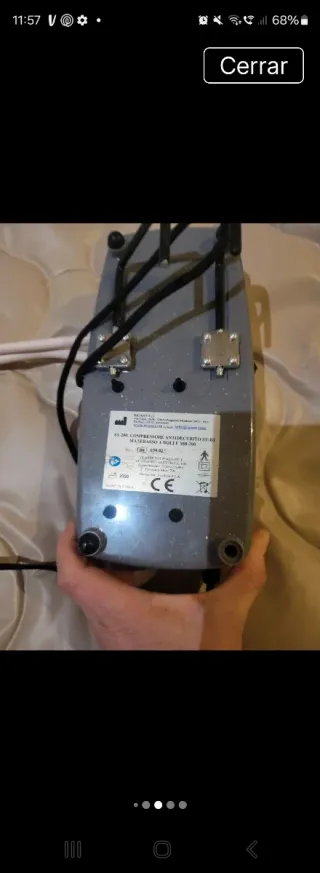 Colchón Antiescaras con Bomba