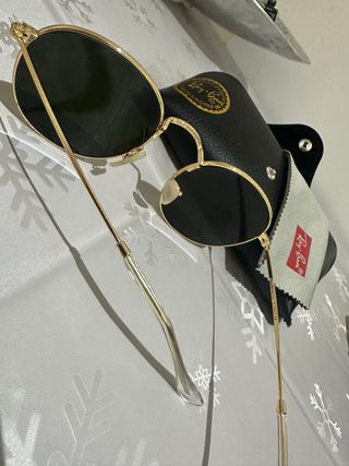 Gafas de Sol Ray-Ban Doradas y Plateadas