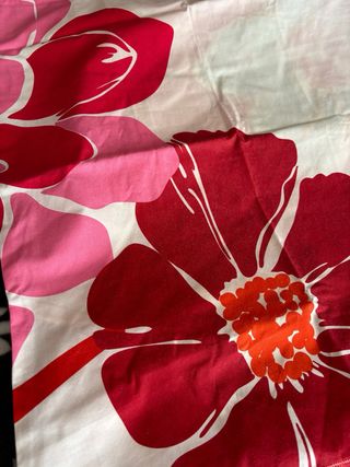 Lençol de Casal Flores Vibrantes 224x274