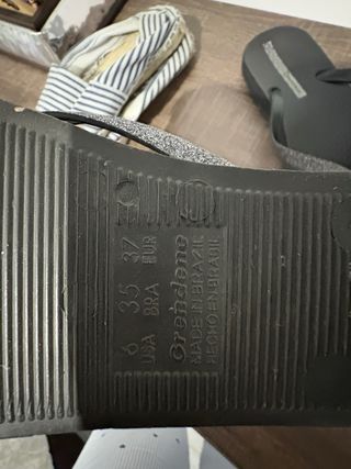 Chanclas Ipanema Negras Brillantes