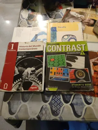 Libros de 1 de bachillerato del colegio altair