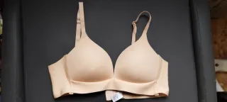 2 Sujetadores elásticos talla 85 Beige y Rosa