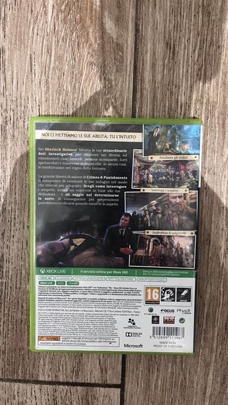 Xbox 360 Crimes & Punishments Sherlock Holmes