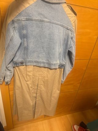 Gabardina Híbrida Desigual Talla S