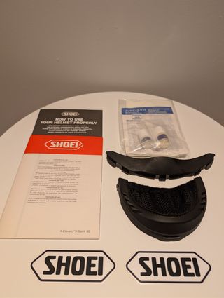 Shoei X-Spirit + 2 Viseras CX-1V - Interior nuevo