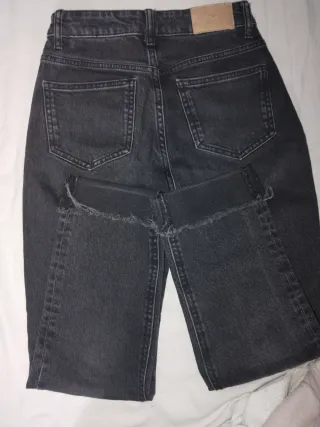 Pantalones vaqueros grises