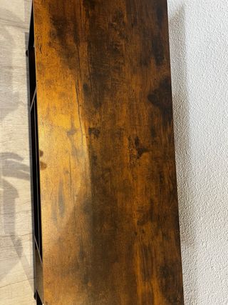 Mueble TV estilo industrial 110x50x40