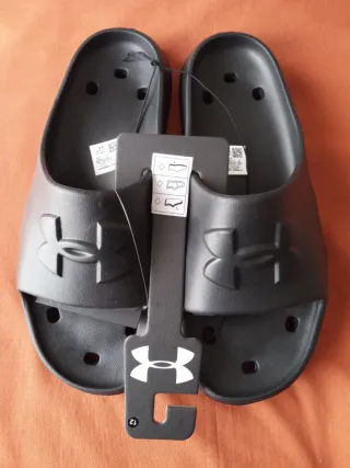 Chanclas Under Armour Hombre Talla 46 Negras