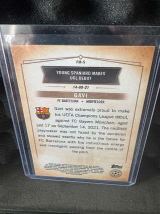 Gavi /299 Finest Moments UCL Debut