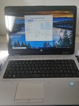 HP Probook 650 G2 Plata/Negro