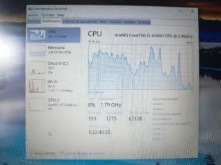 HP Probook 650 G2 Plata/Negro