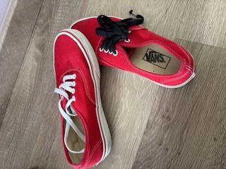 Zapatillas Vans Rojas Talla 39