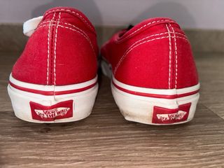 Zapatillas Vans Rojas Talla 39