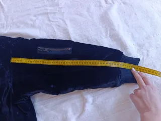 Cazadora bomber negra hombre