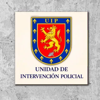 Azulejo UIP Unidad Intervención Policial