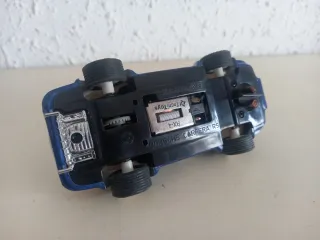 Scalextric Porsche Rally Blanco Azul