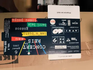 Ritagliabile del concerto di Reis 1995 di Enderrock