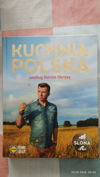 Libro de cocina en polaco