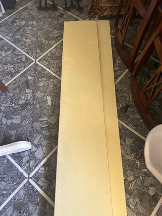 Set 2 mensole gialline