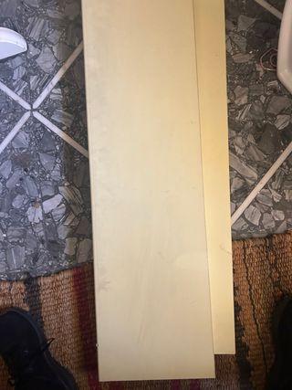 Set 2 mensole gialline